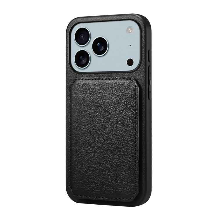 D04 Calf Texture Dual Card Slot Holder Phone Case