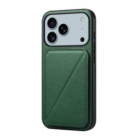 D04 Calf Texture Dual Card Slot Holder Phone Case