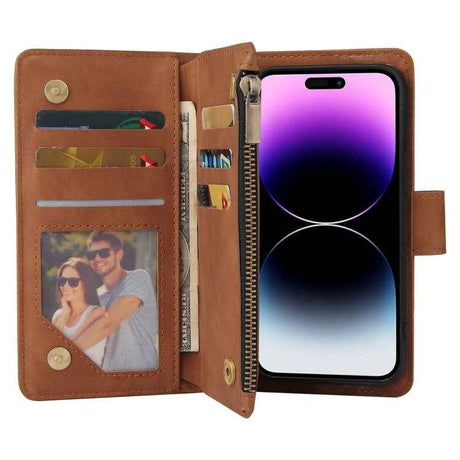 Multifunctional Multi-Card Wallet Phone Leather Case