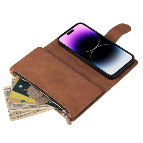Multifunctional Multi-Card Wallet Phone Leather Case