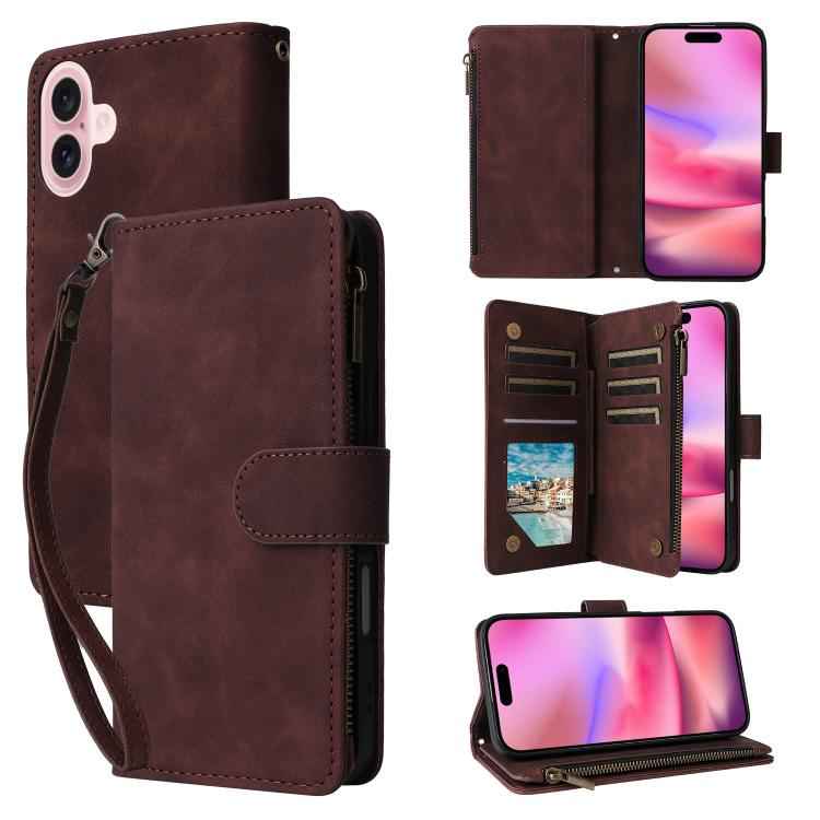 Multifunctional Multi-Card Wallet Phone Leather Case