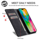 LC.IMEEKE Strong Magnetism Microfiber Leather Phone Case