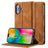 LC.IMEEKE Strong Magnetism Microfiber Leather Phone Case