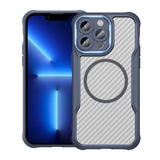 Carbon Fiber Texture MagSafe Translucent Phone Case, For iPhone 15, For iPhone 14 / 13, For iPhone 14 Pro, For iPhone 14 Pro Max, For iPhone 13 Pro Max, For iPhone 13 Pro