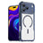 Carbon Fiber Texture MagSafe Translucent Phone Case
