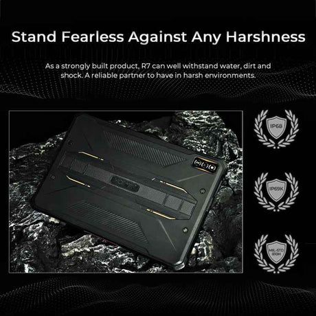 HOTWAV Tab R7 Rugged Tablet, 10.1 inch Android 13 Unisoc Tiger T606 Octa Core 4G Network, Global Version with Google Play