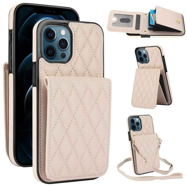 YM015 Crossbody Rhombic Card Bag RFID Phone Case
