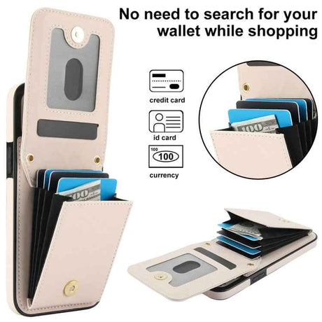 YM015 Crossbody Rhombic Card Bag RFID Phone Case