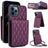 YM015 Crossbody Rhombic Card Bag RFID Phone Case