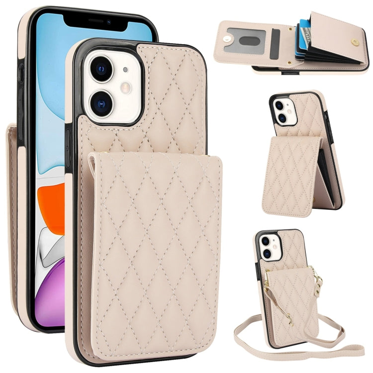 YM015 Crossbody Rhombic Card Bag RFID Phone Case