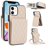 YM015 Crossbody Rhombic Card Bag RFID Phone Case
