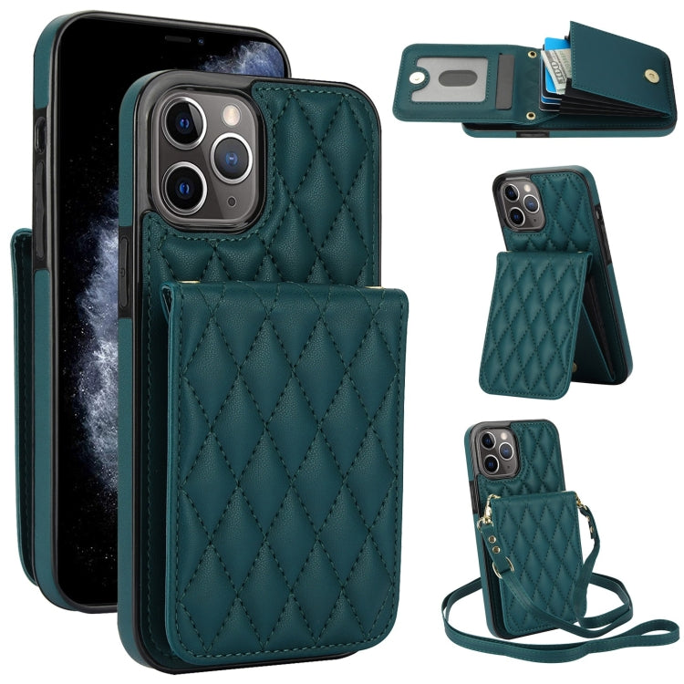 YM015 Crossbody Rhombic Card Bag RFID Phone Case