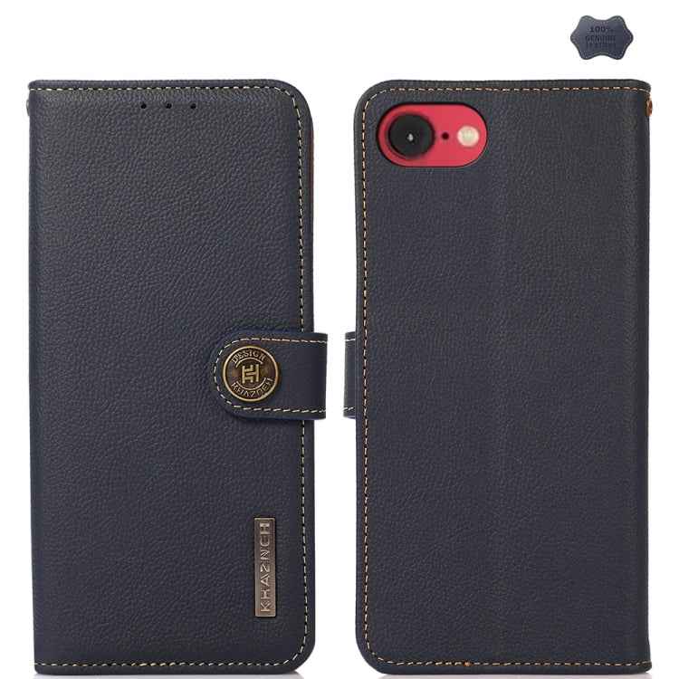 KHAZNEH Custer Genuine Leather RFID Phone Case