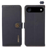 KHAZNEH Custer Genuine Leather RFID Phone Case