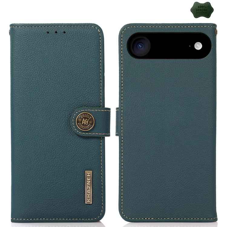 KHAZNEH Custer Genuine Leather RFID Phone Case