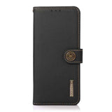 KHAZNEH Custer Genuine Leather RFID Phone Case