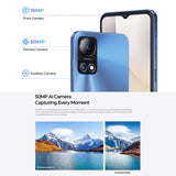 HOTWAV Note 13 - 6.6" Android 13, T606 Octa-Core, 4GB RAM + 128GB Storage, Side Fingerprint, 4G, NFC, OTG