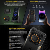 Ulefone Armor 26 Ultra Rugged Phone - 6.78" Android 13, MediaTek Dimensity 8020, 5G, NFC, 12GB+512GB