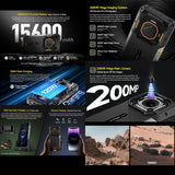 Teléfono robusto Ulefone Armor 26 Ultra Walkie-Talkie - 6.78" Android 13, MediaTek Dimensity 8020, 5G, NFC, 12 GB + 512 GB 