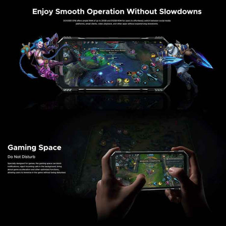 DOOGEE S118 Rugged Phone, 6.58 inch, 8GB+512GB, 10800mAh, Android 14 MediaTek Helio G99