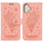 Butterfly Rose Embossed Leather Phone Case