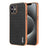 AZNS Electroplated Frame Crocodile Texture Full Coverage Phone Case