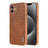 AZNS Electroplated Frame Crocodile Texture Full Coverage Phone Case