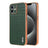 AZNS Electroplated Frame Crocodile Texture Full Coverage Phone Case