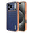 AZNS Electroplated Frame Crocodile Texture Full Coverage Phone Case