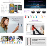 HOTWAV Cyber 15 Rugged Phone - IP68/IP69K Waterproof, 6.6" Android 13, MediaTek Helio G99, 12GB RAM, 256GB Storage, 6280mAh Battery, 4G, NFC, OTG