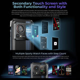 HOTWAV Cyber 15 Rugged Phone - IP68/IP69K Waterproof, 6.6" Android 13, MediaTek Helio G99, 12GB RAM, 256GB Storage, 6280mAh Battery, 4G, NFC, OTG