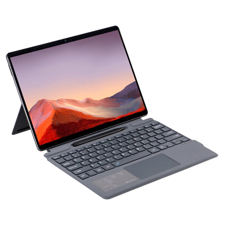 2089A Wireless Bluetooth Keyboard Leather Case with Touchpad, For Microsoft Surface Pro 11 / Pro 10 - LYDARZ
