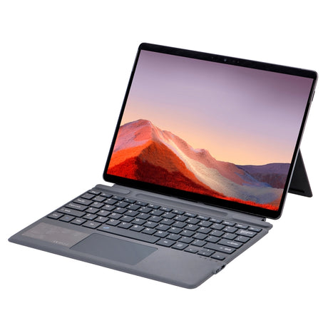 2089A Wireless Bluetooth Keyboard Leather Case with Touchpad, For Microsoft Surface Pro 11 / Pro 10 - LYDARZ