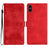 Cherry Blossom Butterfly Skin Feel Embossed PU Phone Case