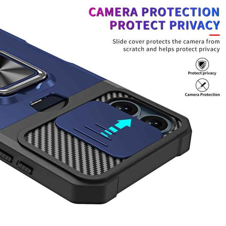 Camera Shield Card Slot PC+TPU Phone Case