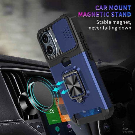 Camera Shield Card Slot PC+TPU Phone Case