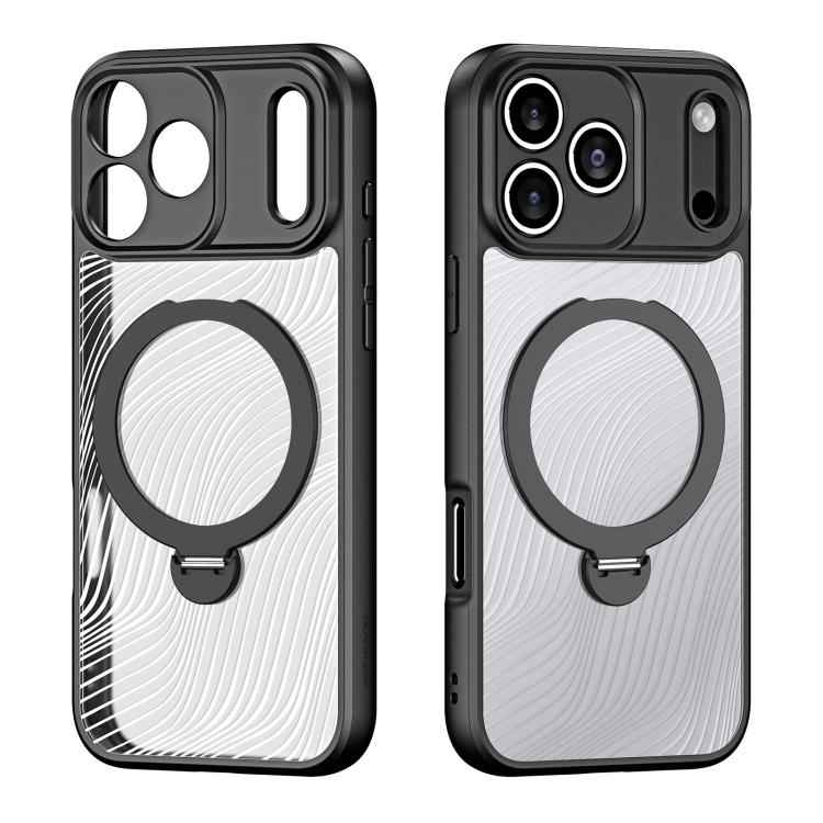 DUX DUCIS Aimo Mag Series MagSafe Ring Holder Frosted Phone Case