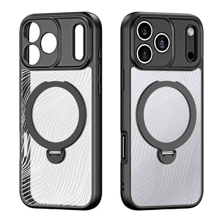 DUX DUCIS Aimo Mag Series MagSafe Ring Holder Frosted Phone Case