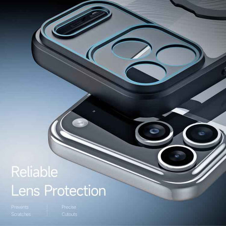 DUX DUCIS Aimo Mag Series MagSafe Ring Holder Frosted Phone Case
