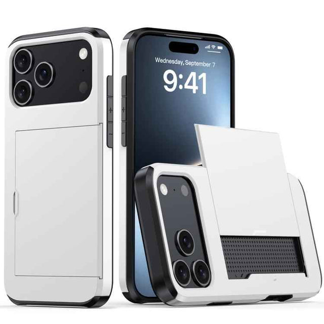 Shockproof Armor Phone Case with Card Slot