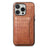 Crocodile Texture Card Bag Design Full Coverage Phone Case