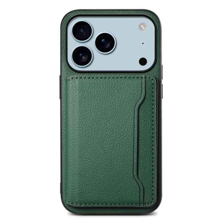 Calf Texture Card Bag Design Full Coverage Phone Case