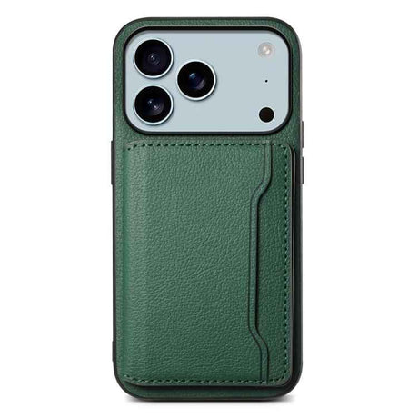 Calf Texture Card Bag Design Full Coverage Phone Case
