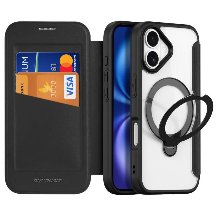 DUX DUCIS Skin X Pro Series MagSafe Ring Holder Leather Phone Case