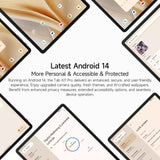 Ulefone Tab A11 Pro Tablet PC, 11 inch Android 14 MediaTek Helio G99 Octa Core 4G Network, EU Plug