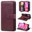 Multi-Function Wallet 10 Card Slots Leather Phone Case