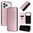 Carbon Fiber Texture Flip Leather Phone Case