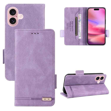 Magnetic Clasp Leather Phone Case