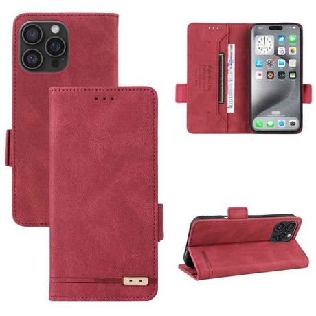 Magnetic Clasp Leather Phone Case