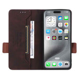 Magnetic Clasp Leather Phone Case